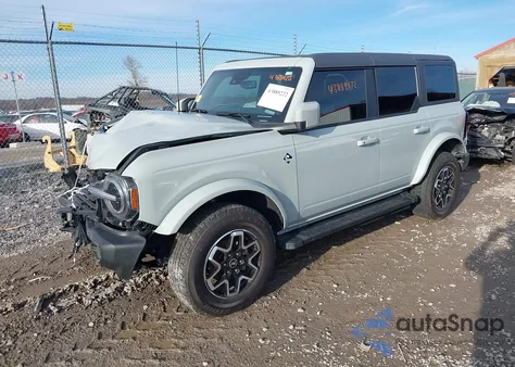 2024 Ford Bronco Outer Banks из США, поврежденный, VIN 1FMDE8BH2RLA70529